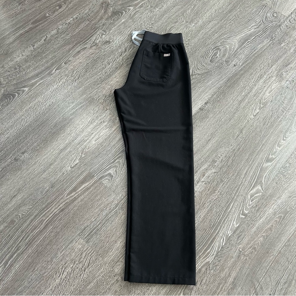 Figs Technical Coleccin Black Drawstring Pants - image 4